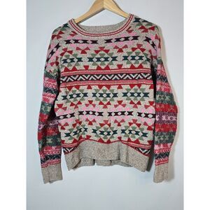 Men’s Aeropostale Aztec Knit Sweater Small‎ Y2K